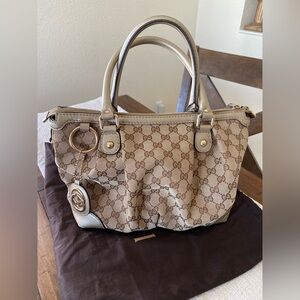 Gucci GG Canvas Sukey Tote